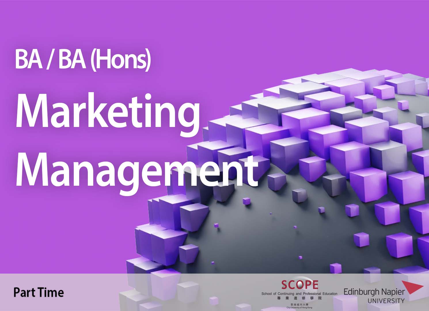 BA and BA (Hons) Marketing Management