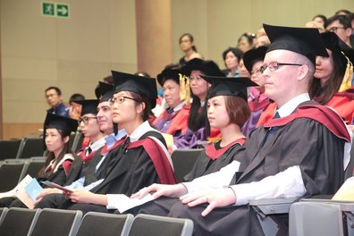 Presentation of EdD and MSc / MEd graduates