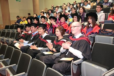 Presentation of EdD and MSc / MEd graduates