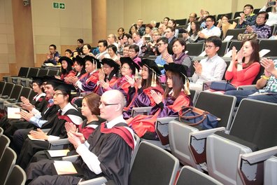 Presentation of EdD and MSc / MEd graduates