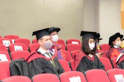 Presentation of EdD and MSc / MEd graduates