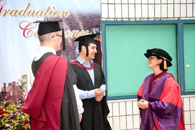 Presentation of EdD and MSc / MEd graduates