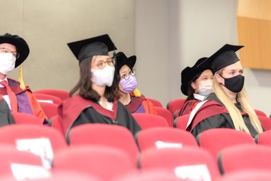 Presentation of EdD and MSc / MEd graduates