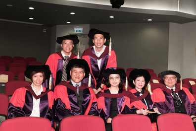 Presentation of EdD and MEd graduates