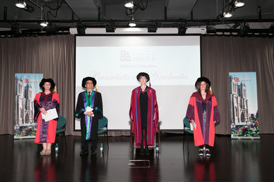 Presentation of EdD and MEd graduates