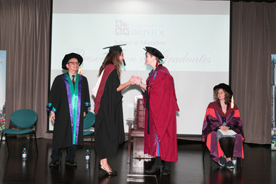 Presentation of EdD and MEd graduates