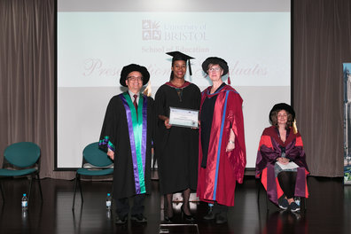 Presentation of EdD and MEd graduates