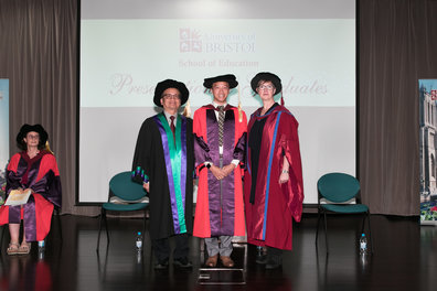 Presentation of EdD and MEd graduates