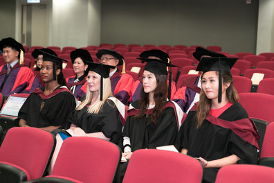 Presentation of EdD and MEd graduates