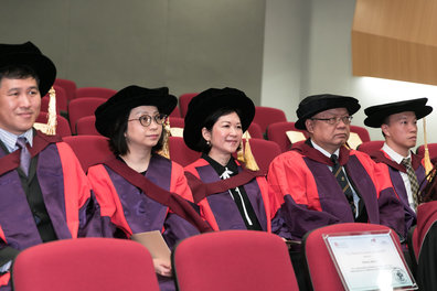 Presentation of EdD and MEd graduates