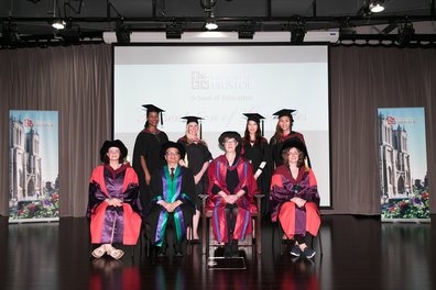 Presentation of EdD and MEd graduates